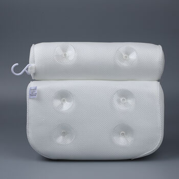 Badewannenkissen f&uuml;r Kopf und Nacken, Wei&szlig;