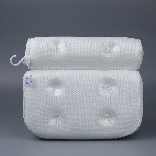 Badewannenkissen f&uuml;r Kopf und Nacken, Wei&szlig; image number 3