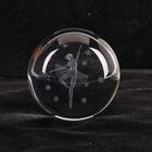 "glass ball with LED light-dancer glass ball diameter: 8cm, wooden base diameter: 8cm Material: glass + MDF color of light: multi color light"