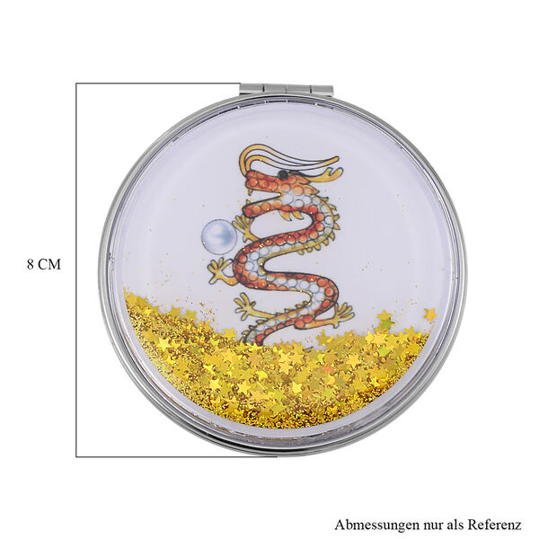 Kunststoff Perle, Glas Schmuckset  Legierung, Eisen Std Gelb, Legierung Std Gelb image number 7