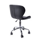 Büro-/ Schreibtischstuhl mit 360-Grad Drehfunktion und Höhenverstellung, Größe: 50x50x77 cm, Schwarz image number 0