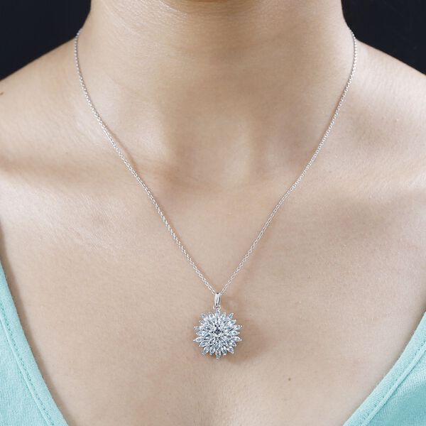 Himmelblauer Topas-Anh&auml;nger - 2,67 ct. image number 3