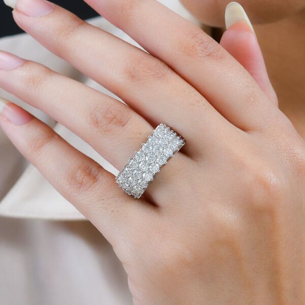 Moissanit Ring - 3,32 ct. image number 9