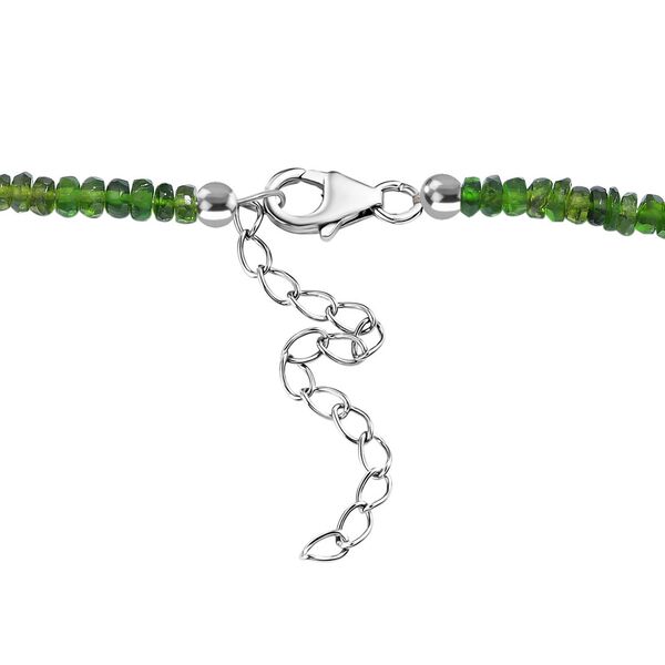 Nat&uuml;rliche Chromdiopsid-Halskette, 50 cm - 70 ct. image number 7