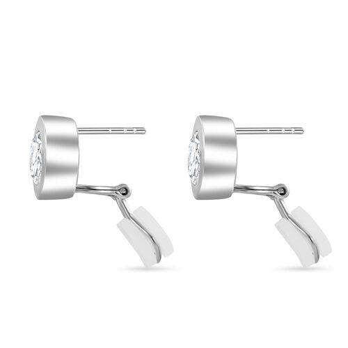 Moissanit Ohrringe - 3,51 ct. image number 5