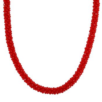 Rotes Kristall Schmuckset