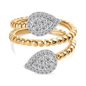 Moissanit Ring - 0,68 ct.