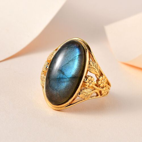 AAA Labradorit Ring - 10,22 ct. image number 1