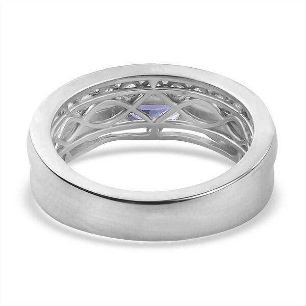 Tansanit und Zirkon Ring - 1,66 ct. image number 6