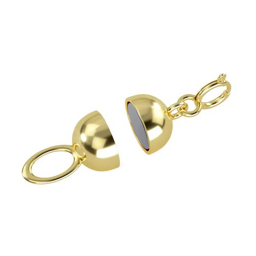 Magnetschließe, 585 Gelbgold
