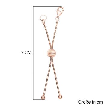 925 Silber ros&eacute;vergoldet Schmuckzubeh&ouml;r