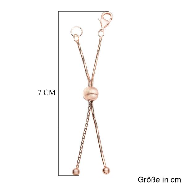 925 Silber rosévergoldet Schmuckzubehör image number 2