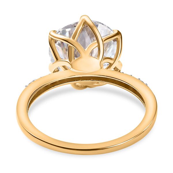Moissanit Ring - 4,80 ct. image number 6