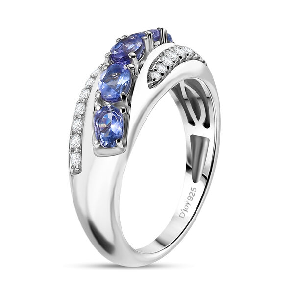 D'Joy Tansanit und Zirkon Ring - 1,14 ct. image number 5