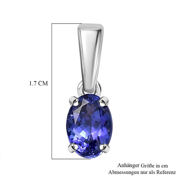 RHAPSODY AAAA Tansanit Anh&auml;nger in 950 Platin - 1,18 ct. image number 6
