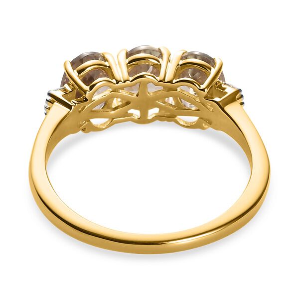 AAA Turkizit und Diamant-Ring - 2,71 ct. image number 6