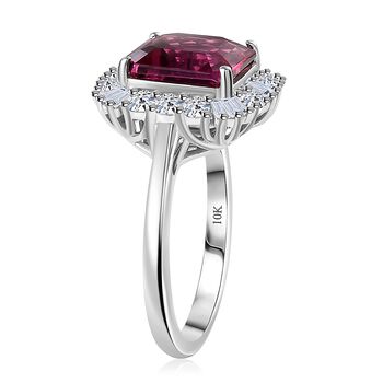 LUXURIANT DIAMOND - AAA Lab Grown Bixbit, Lab Grown Diamant Ring 417 Gold (Gr&ouml;&szlig;e 16.50) ca. 3,51 ct