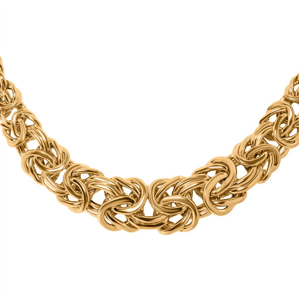 Byzantinische Halskette in 585 Gelbgold, 45cm image number 4