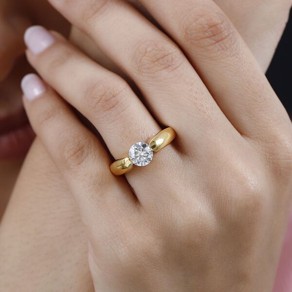 Moissanit Ring - 1,21 ct. image number 10