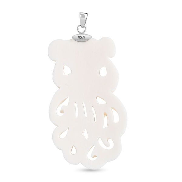 Royal Bali - Ox Bone Anh&auml;nger 925 Silber ca. 68,50 ct. image number 4