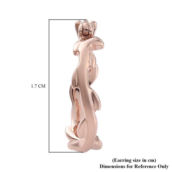 Creolen 925 Silber Roségold image number 4