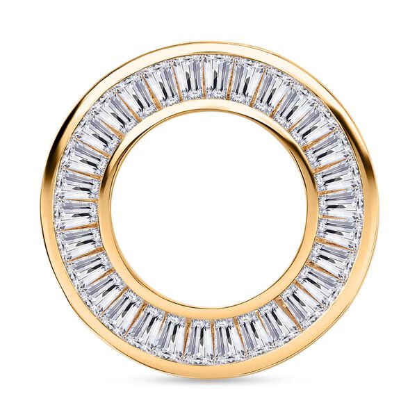 J Francis gefertigt mit SWAROVSKI- Swarovski Zirkonia Anh&auml;nger