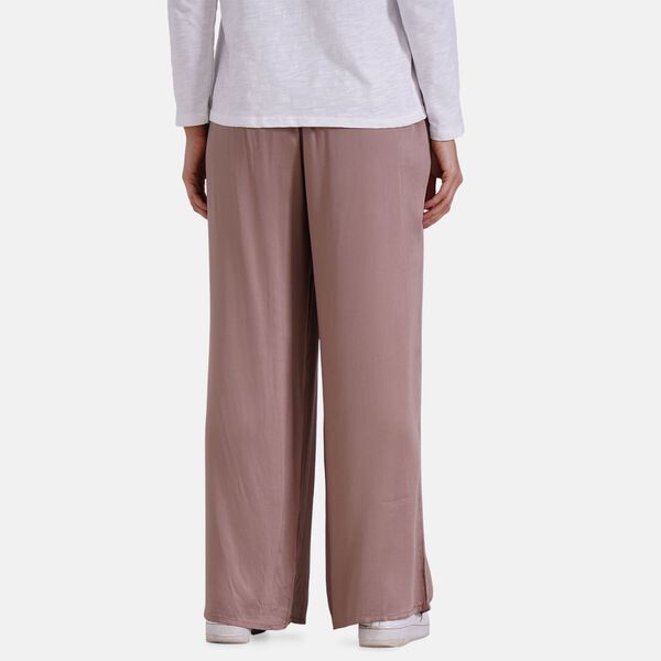 Locker geschnittene Damenhose mit Gummibund, Einheitsgröße, Blau image number 5