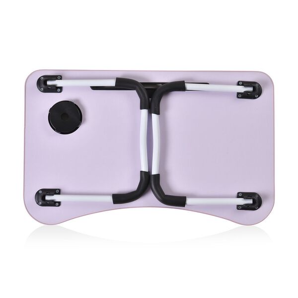 Tragbarer multifunktionaler Klapptisch, rosa image number 4