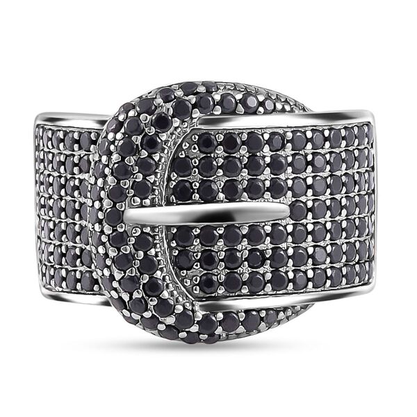 Schwarzer Spinell-Ring - 1,19 ct. image number 0