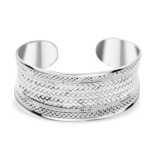 925 Silber Armreif ca. 18 cm ca. 49.79g image number 0