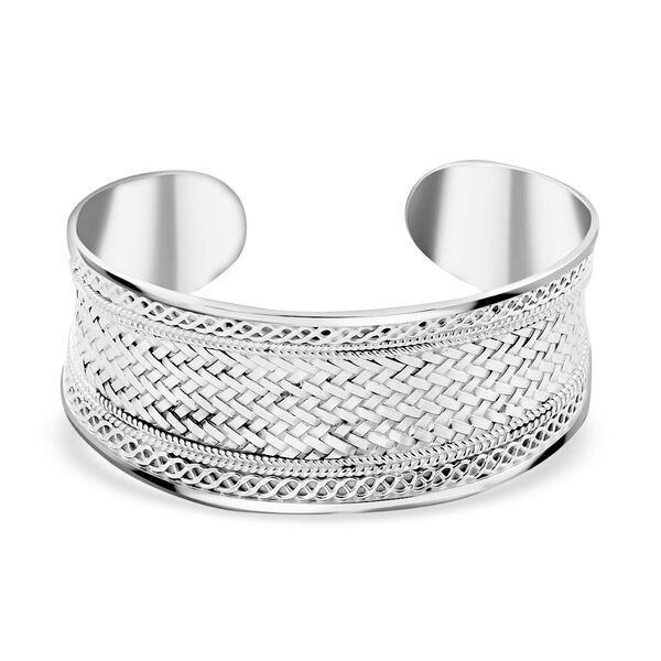 925 Silber Armreif ca. 18 cm ca. 49.79g image number 0