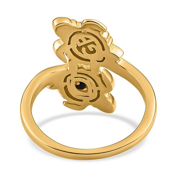 GP Sea Life Kollektion-Diamant und Kanchanaburi blauer Saphir Ring image number 6