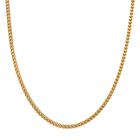 DESIGNER INSPIRIERT 3D Spiga Collier, ca. 50 cm, Edelstahl-goldfarben