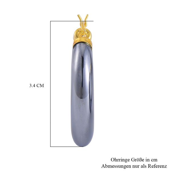 Terahertz Ohrringe, 925 Silber vergoldet - 63,7 ct. image number 5