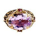 GP Royal Kollektion - Rose de France Amethyst, Rhodolith Granat und blauer Saphir-Ring - 12,20 ct. image number 0