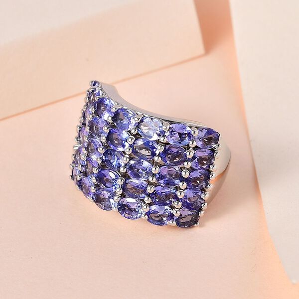 Tansanit Ring - 6,09 ct. image number 2