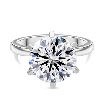 LUXURIANT IGI zertifizierter VS-EF Labor Diamant Ring in 950 Platin - 5 ct.