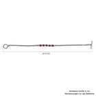 Afrikanisches Rubin und Zirkon-Armband in Silber, 2,67 ct. image number 3