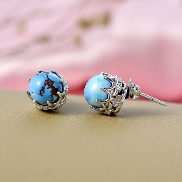 D'Joy Goldenhill T&uuml;rkis Ring, Anh&auml;nger mit 50cm Kette und Ohrstecker image number 17