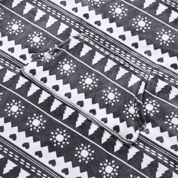 Doppellagiger Hoodie mit Tasche, Grau