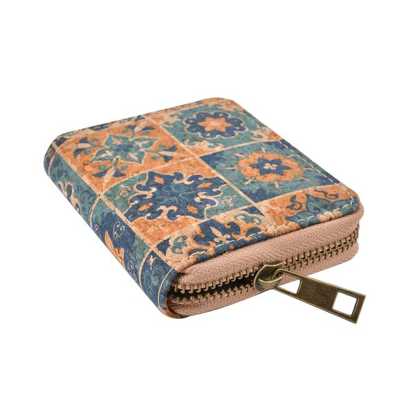 Umweltfreundliche Geldbörse aus Naturkork mit RFID Schutz, Kaleidoskop image number 5