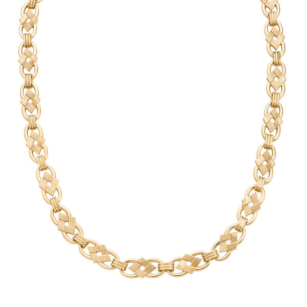 Gelb Halskette ca. 52 cm ca. 49,10g