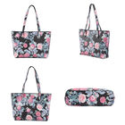 Passage - 4er-Set, Handtasche, Crossbody Tasche, Clutch und Brieftasche mit Blumen Muster image number 2
