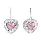 Royal Bali - Rosa Mabe Perle Ohrringe 925 Silber