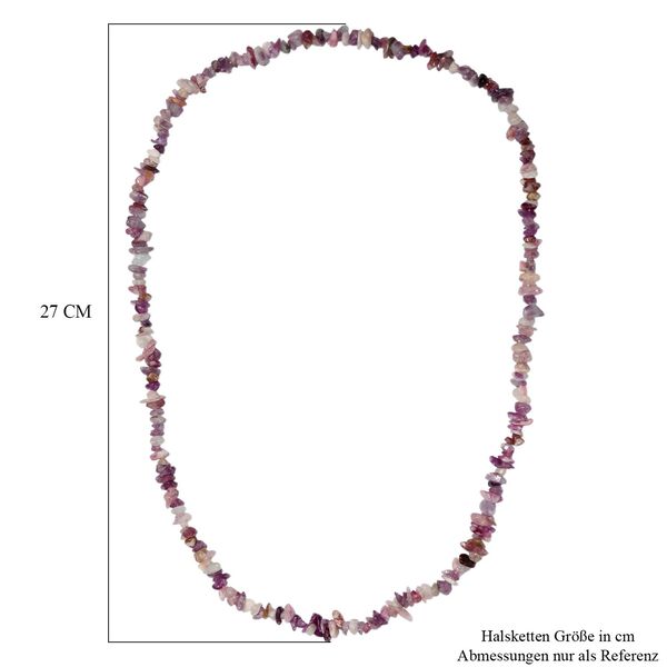 AA Lepidolith 70cm Halskette - 270 ct. image number 6
