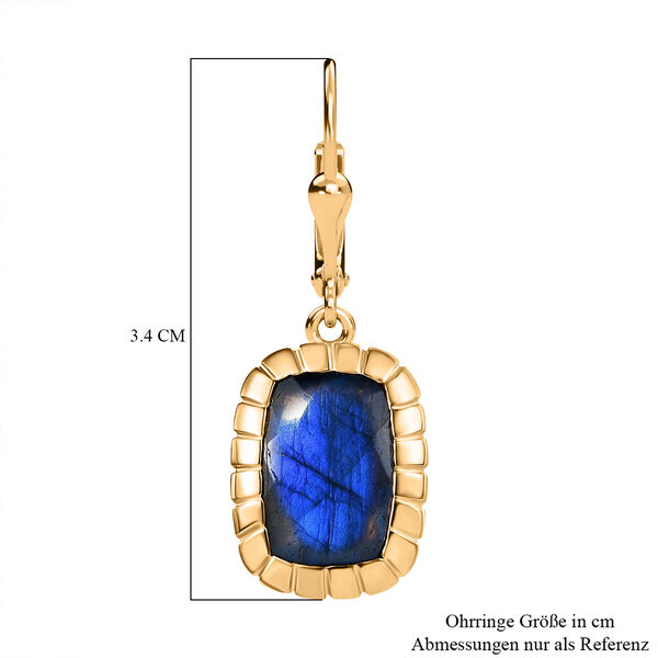 AAA Labradorit Ohrringe - 8,53 ct. image number 5