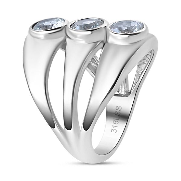 Himmelblauer Topas-Ring - 1,91 ct. image number 5