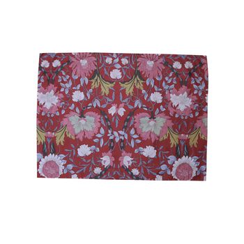 4-teiliges 100% Maulbeerseide Steppdecken-Set, Braun