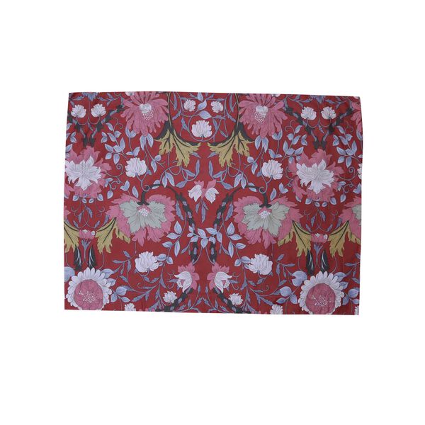 4-teiliges 100% Maulbeerseide Steppdecken-Set, Braun