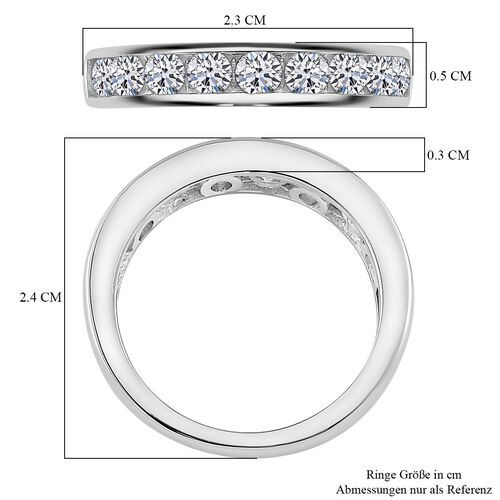 LUXURIANT DIAMOND- SGL zertifizierter VS-EF Labor Diamant Ring - 1,50 ct. image number 7